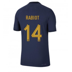 Francuska Adrien Rabiot #14 Domaci Dres SP 2022 Kratak Rukavima